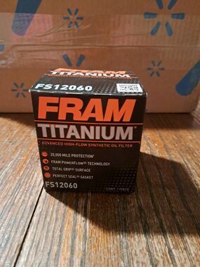 New Fram Titanium Oil Filter FS12060 Car Maintenance Oil Change